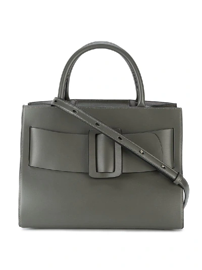 Boyy Grey Bobby Leather Tote Bag