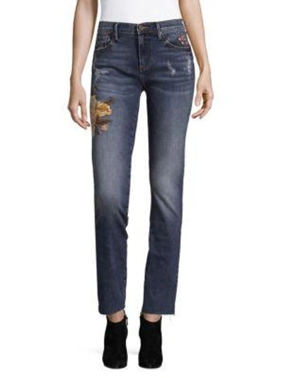 Driftwood Audrey Classic Fit Jeans In Blue