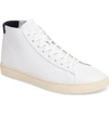Clae Bradley Mid Sneaker In White/white Leather
