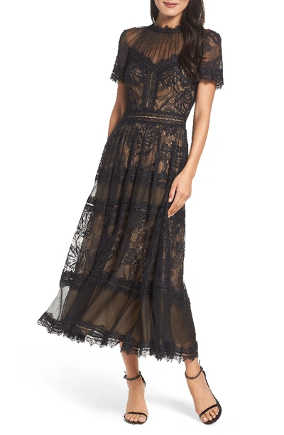 【美品 】TADASHI SHOJI 総レース シアーボレロ ブラック M/L 3744298_5?w=400