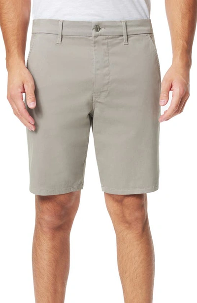 Joe's Brixton Trouser Shorts In Alloy