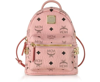 Mcm Pink X-mini Stark Backpack