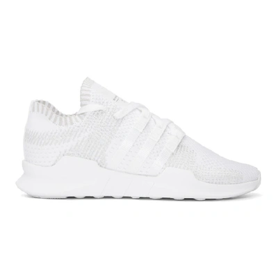Adidas Originals Eqt Support Adv Primeknit Sneakers In White