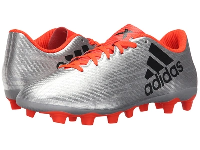 Adidas Originals Adidas - X 16.4 Fxg (silver Metallic/black/solar Red)  Men's Cleated Shoes | ModeSens