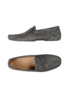 Tod's Loafers In Lead