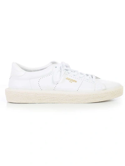 Golden Goose Sneakers In Awhite Leather
