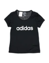 Adidas Originals Kids' T-shirts In Black