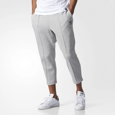 Adidas Originals Instinct Cropped Pintuck Track Pants In Medium Grey  Heather | ModeSens