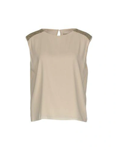 Alice And Olivia Tops In Beige