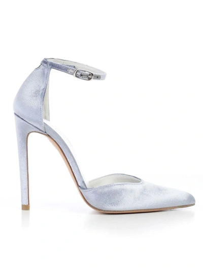 Stuart Weitzman High-heeled Shoe In Steel Pane