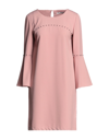Luckylu  Milano Short Dresses In Pink