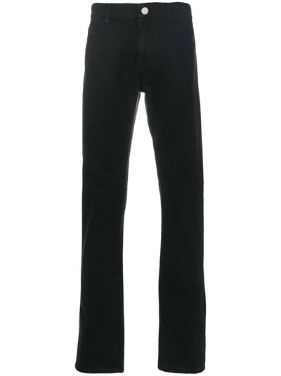 Raf Simons Straight-leg Classic Jeans In Black