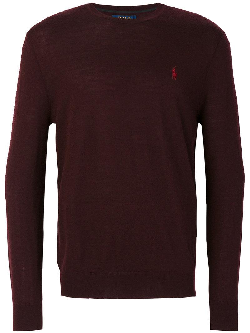 ralph lauren crew neck jumper