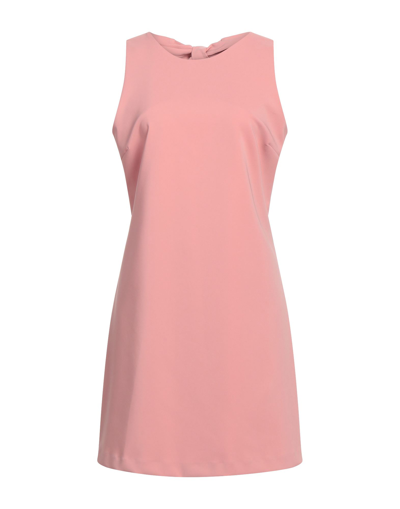 Solotre Short Dresses In Pink