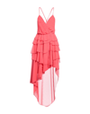 Marc Ellis Midi Dresses In Tomato Red