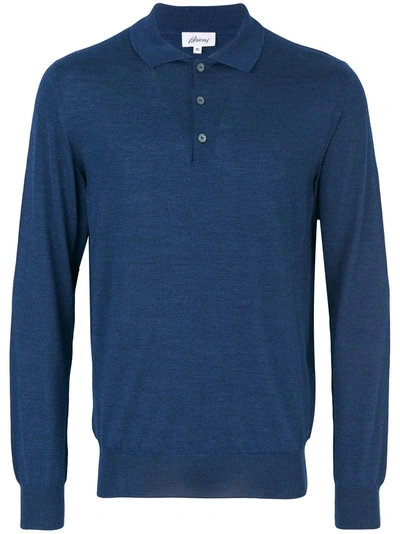 Brioni Knitted Polo Shirt