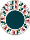 La Doublej Farfalle Ring Dessert Plates (set Of Two) In Multicolor