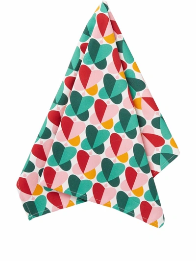 La Doublej Graphic-print Dishtowel In Farfalle