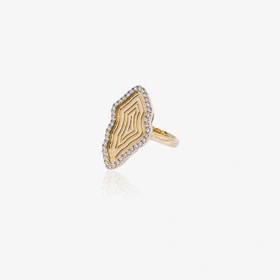 Kimberly Mcdonald Medallion Ring In Metallic