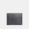 Coach Card Case In Graphite