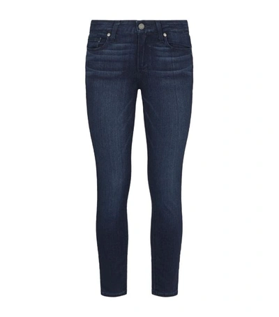 Paige Hoxton High-rise Ultra-skinny Jeans In Blue