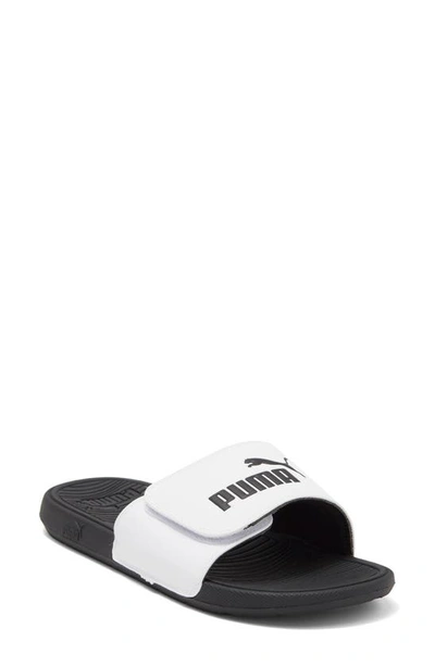 Puma Cool Cat 2.0 Slide Sandal In Black