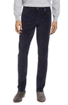 Citizens Of Humanity London Tapered Slim Fit Velveteen Pants In Future Blue