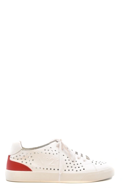 N°21 Men's  White Other Materials Sneakers