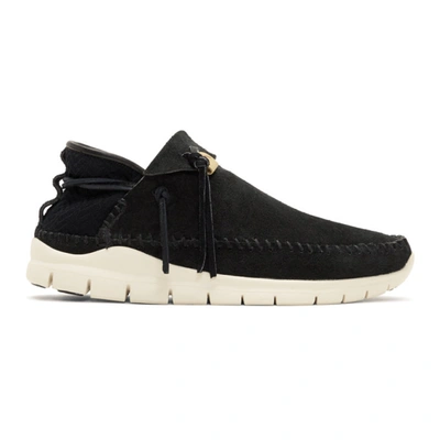 Visvim Ute Loafers With Running Sole In Black