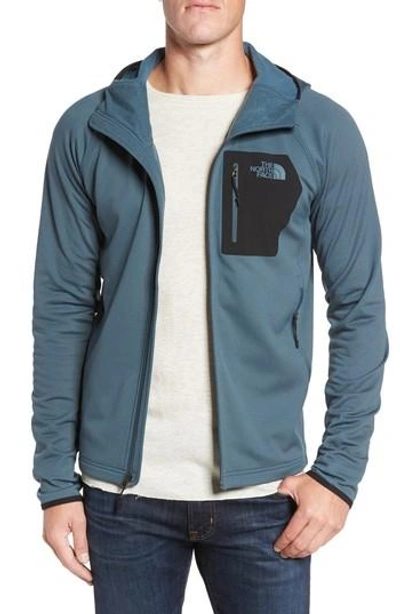 The North Face Borod Zip Fleece Jacket In Conquer Blue