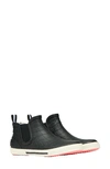Joules Rainwell Waterproof Chelsea Rain Boot In Black Croc