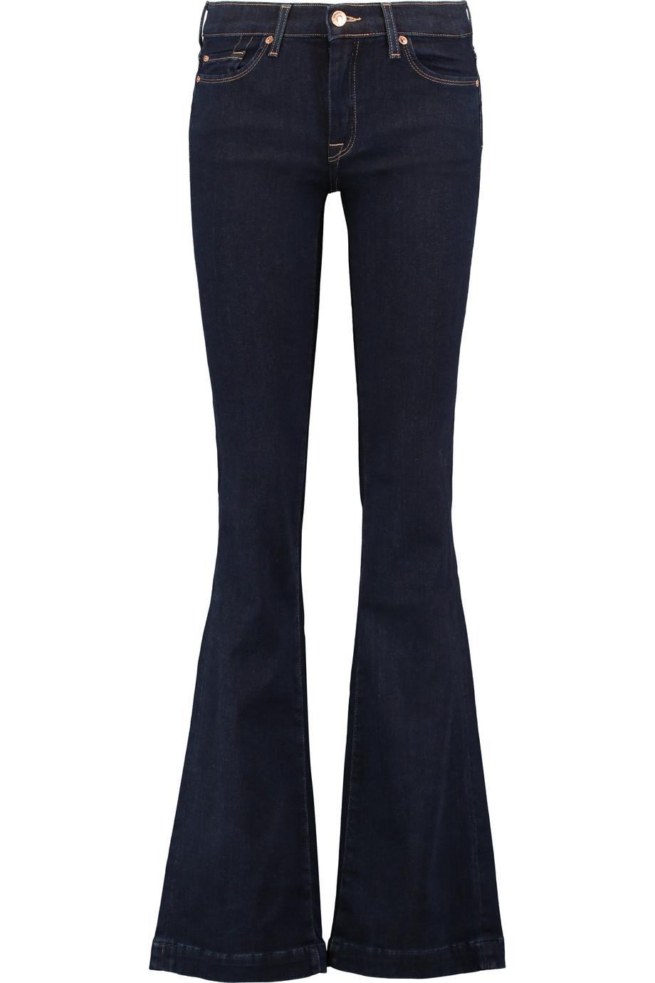 7 For All Mankind Charlize Mid-rise Bootcut Jeans | ModeSens