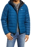L.l.bean Beans Down Hooded Jacket In Dark Marine Blue