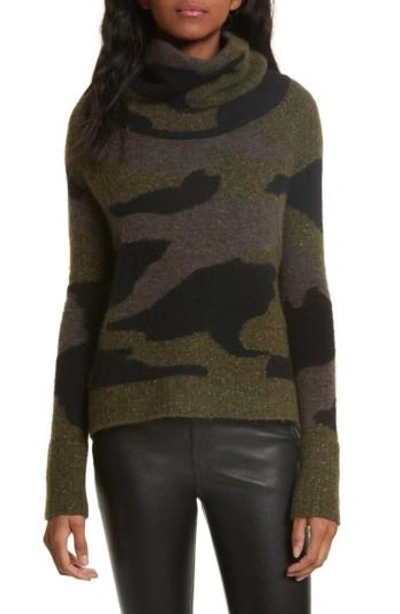 Veronica beard store camo sweater