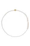 Sophie Bille Brahe Petite Peggy Pearl Necklace In 14k Gold Filled,freshwater Pearl