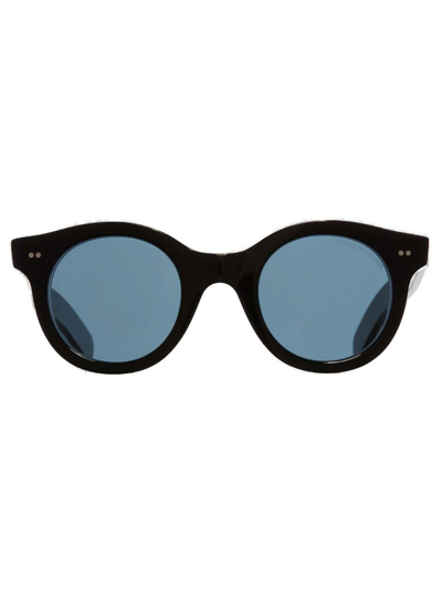 Cutler And Gross 1390 Round Sunglasses In Black