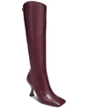 Sam Edelman Women's Adi Square Toe Boots Women's Shoes In Bordeaux