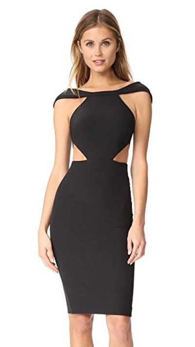 Aq/aq Aura Mini Dress In Black