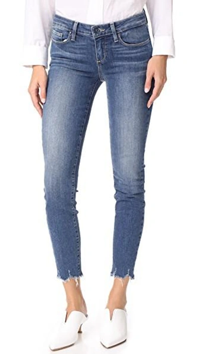 Paige Verdugo Ankle Jeans In Barkley Distressed