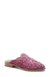 Free People Cosmic Velvet Loafer Mule In Multi