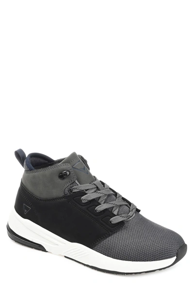 Vance Co. Men's Hopper Knit Sneaker Boots Men's Shoes In Grey