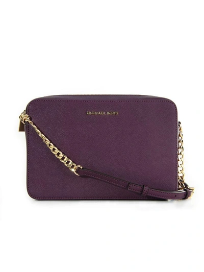 Michael Michael Kors Jet Set Travel Large Crossbody Damson In Purple |  ModeSens