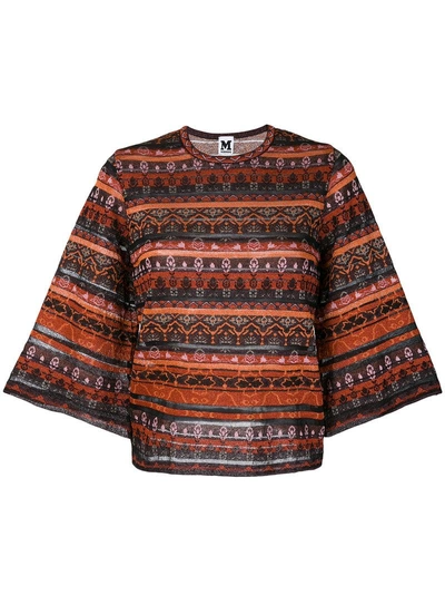 M Missoni Striped Jumper