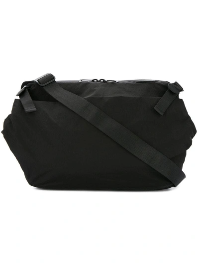 Côte And Ciel Riss Memory Tech Shoulder Bag In Black