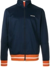 Stussy Contrast Hem Sport Jacket In Blue