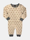 Bear Camp Jax Sweater Romper In Brown