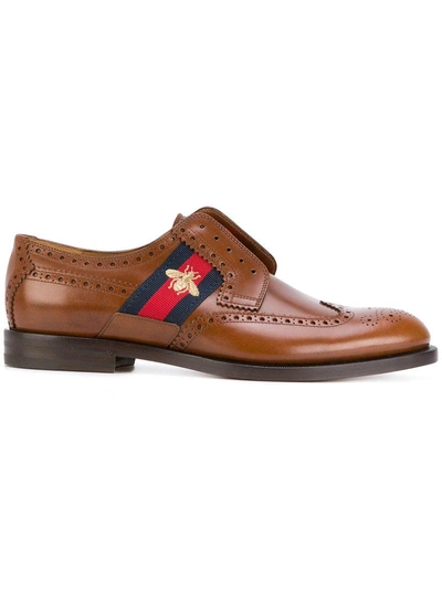 Gucci Brogues With Web