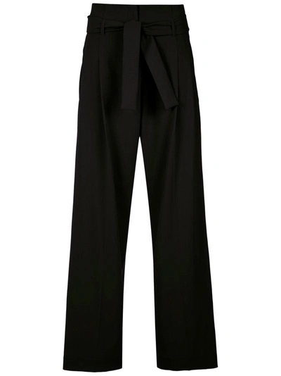 Egrey Paperbag Waist Palazzo Trousers
