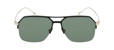 Mita Aventura 02n Square Sunglasses In Green
