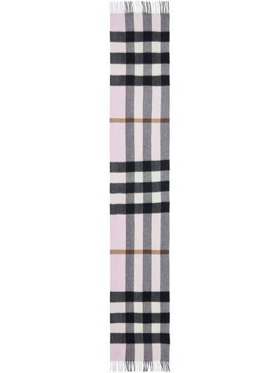Burberry scarf deals cashmere pink